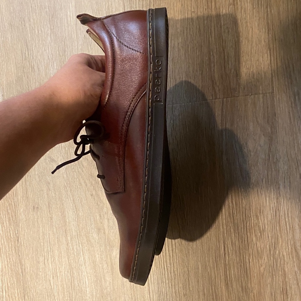 Peerko Smart Brown Barefoot Shoes - Picture 3 of 4